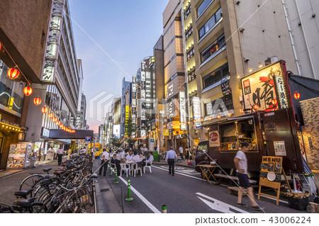 Aichi prefecture Nagoya city scenery Nishiki 3-chome 43006224