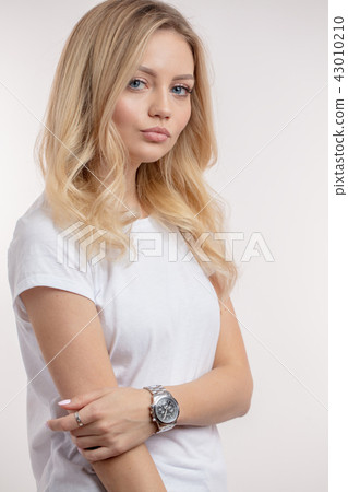 a sweet lady with serious expression a sweet lady with serious expression 43010210