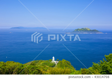 Sekizaki Lighthouse Takashima Bungo Suido 43014708