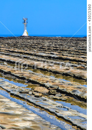Aoshima Lighthouse and Oni's Washboard [Miyazaki City, Miyazaki Prefecture] 43015360
