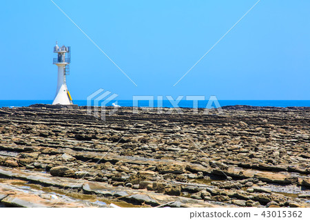 Aoshima Lighthouse and Oni's Washboard [Miyazaki City, Miyazaki Prefecture] 43015362