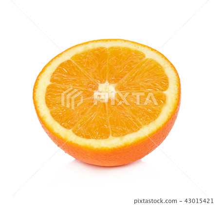 Orange fruit isolated on white background Orange fruit isolated on white background 43015421