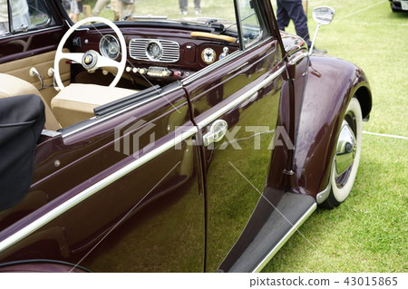 大眾Type 1 Beatle線性可愛敞篷車2座敞篷車時尚外國車1953 43015865