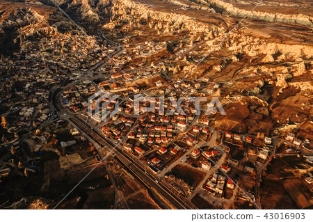 Cappadocia from the hot-air balloons 43016903