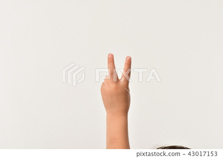 peace sign  43017153