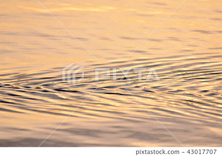 Water surface pattern morning color 43017707