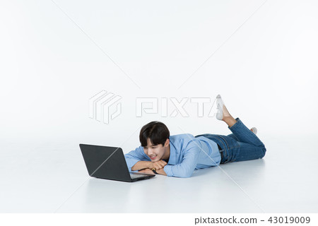 男孩，筆記本電腦 43019009