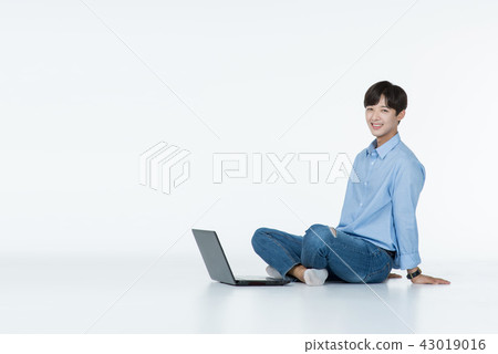 男孩，筆記本電腦 43019016