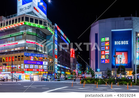 東京高田馬場站早稻田口區 東京高田馬場站早稻田口區 43019284
