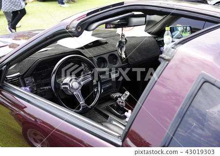 Fairlady Z31北美出口規格泡罩擋泥板數字儀表黑色真皮內飾1986年 43019303