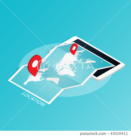 Maps & Navigation location,world map,mobile  43020411