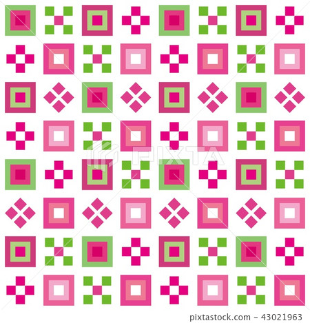 Geometric pattern square 43021963