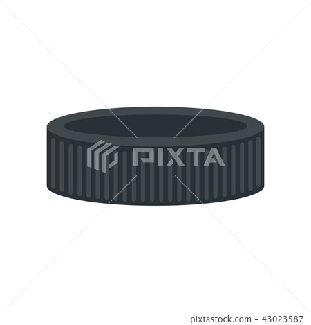 Puck flat icon - Stock Illustration [43023587] - PIXTA