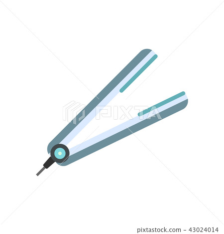 Hair straightener flat icon - Stock Illustration [43024014] - PIXTA