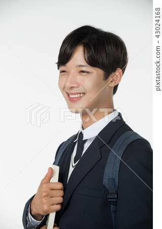 男孩，高中生 43024168