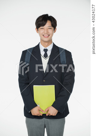 男孩，高中生 43024177