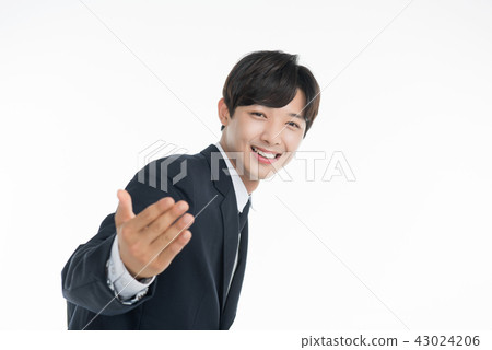 Boys, high school students 43024206