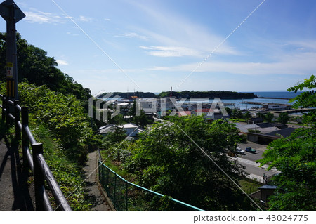 Esashi ~ Wakushima seen from Masaka 43024775