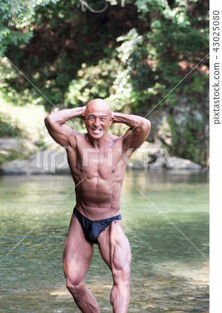 健美運動員腹部和賽 43025080