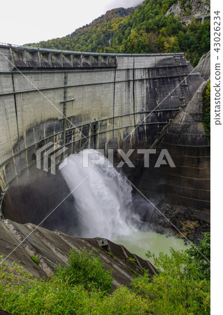 Kurobe Dam in Toyama, Japan 43026234