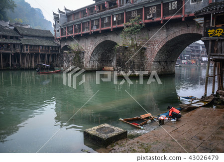 Fenghuang Ancient Town in Hunan, China 43026479