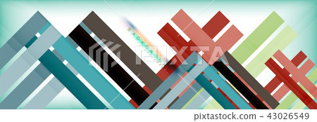 Line abstract background, vector modern template 43026549