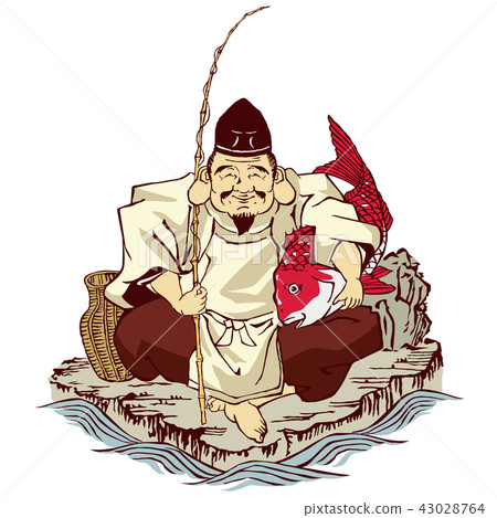 Ebisu Ebisu Ebisu Illustration 43028764