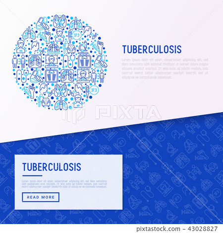 Tuberculosis concept in circle Tuberculosis concept in circle 43028827