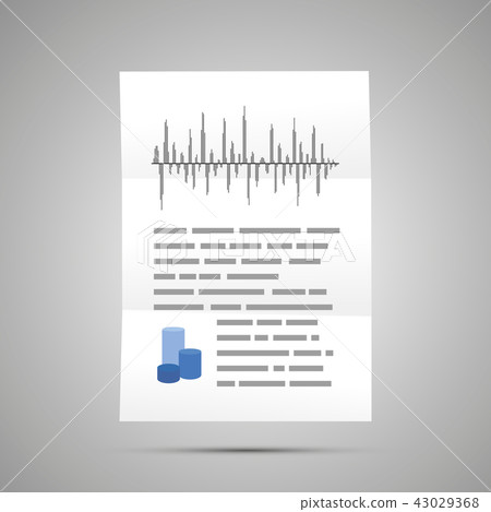 Science report with complicated graphs 43029368