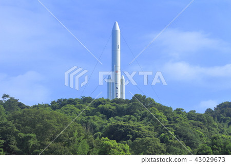 晉江灣公園H-II火箭模型 43029673