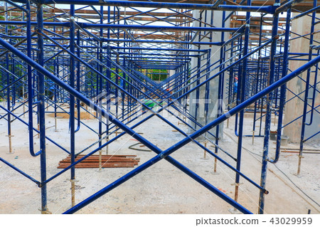 work construction and scaffold in site workplace  43029959