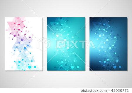Vector template for brochure or cover  43030771