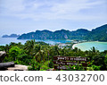 Phi Phi Island viewpoint at Krabi, Thailand 43032700