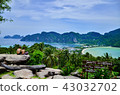 Phi Phi Island viewpoint at Krabi, Thailand 43032702