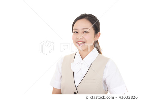 微笑的女商人 微笑的女商人 43032820