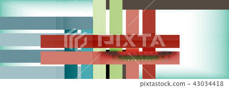 Line abstract background, vector modern template 43034418