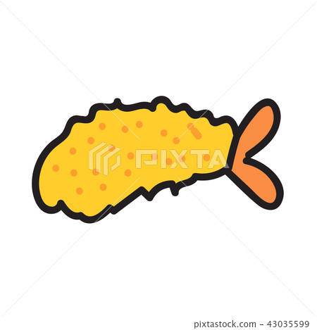 tempura,food japan vector tempura,food japan vector 43035599