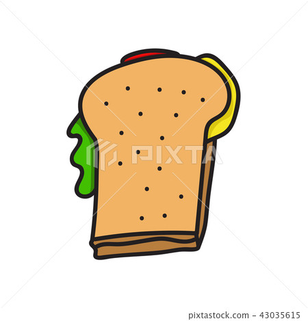 Sandwich vector 43035615