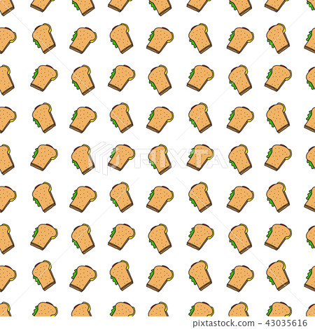 Sandwich vector Sandwich vector 43035616