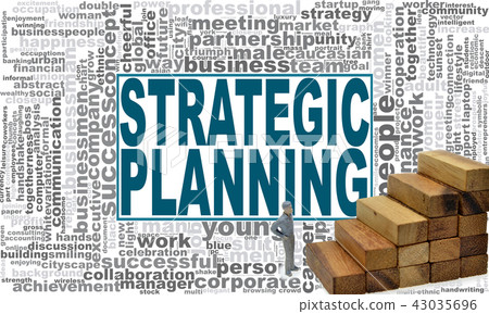 Strategic planning word cloud. - Stock Illustration [43035696] - PIXTA