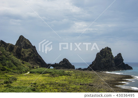 蘭嶼海岸奇岩怪石 蘭嶼海岸奇岩怪石 43036495