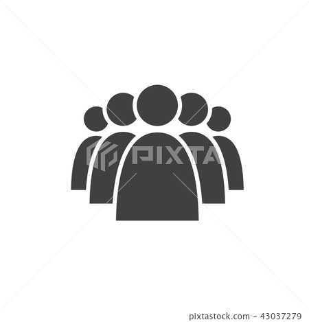 human icon vector illustration - Stock Illustration [43037279] - PIXTA