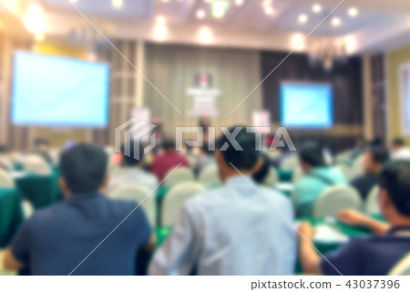 Blur of business Conference and Presentation  43037396