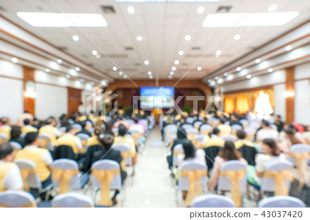 Blur of business Conference and Presentation Blur of business Conference and Presentation 43037420