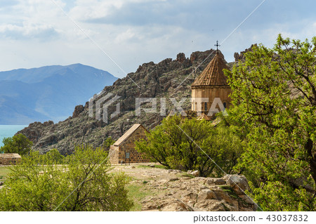 Akdamar Island in Van Lake. Turkey 43037832