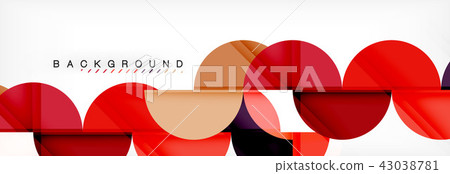 Semi circle abstract background, modern geometric pattern design. Business or technology Semi circle abstract background, modern geometric pattern design. Business or technology 43038781