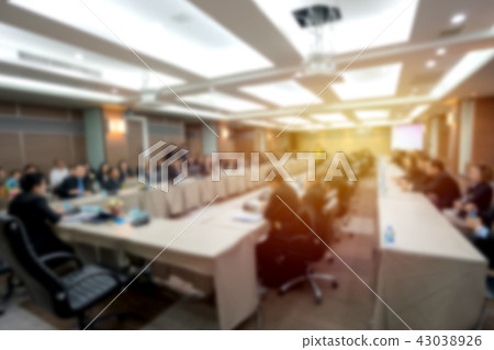 Blur of business Conference and Presentation Blur of business Conference and Presentation 43038926