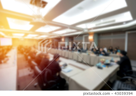 Blur of business Conference and Presentation 43039394