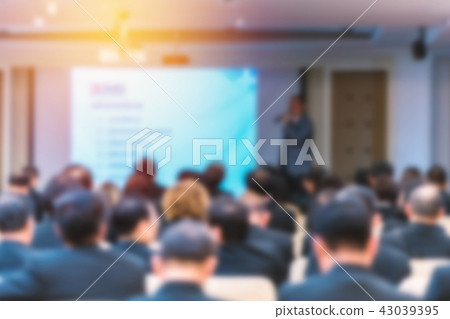 Blur of business Conference and Presentation Blur of business Conference and Presentation 43039395