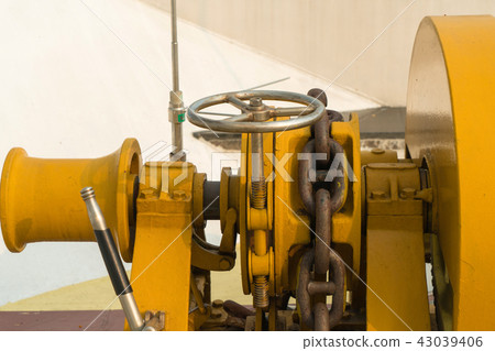 Pipes and faucet valves of gas heating system 43039406